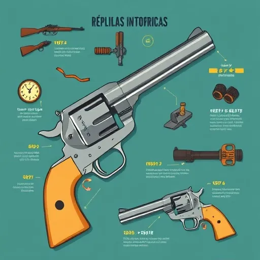 ¿Qué son exactamente las réplicas de pistolas históricas?